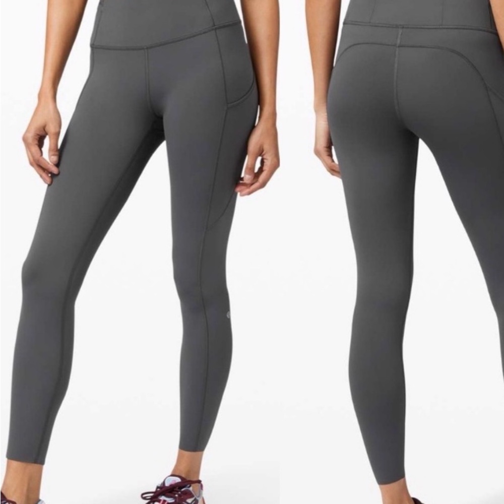 Lululemon Athletica Charcoal Leggings